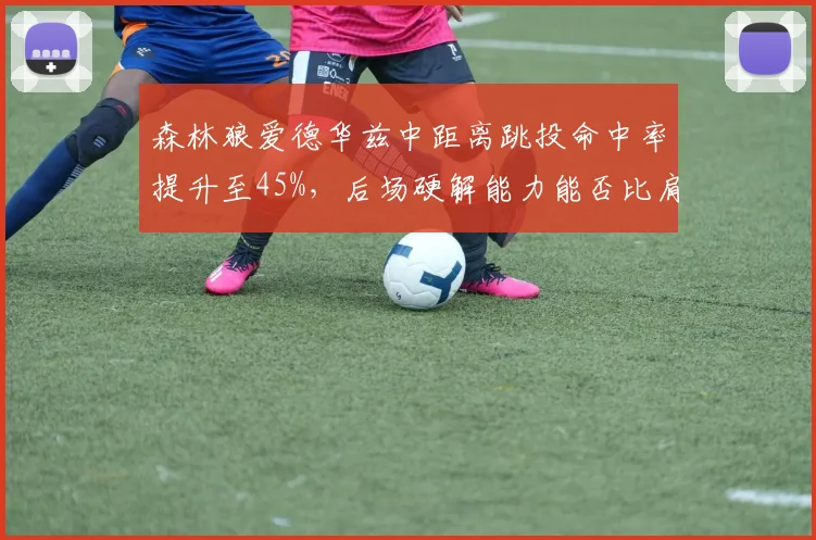 森林狼爱德华兹中距离跳投命中率提升至45%,后场硬解能力能否比肩韦德?